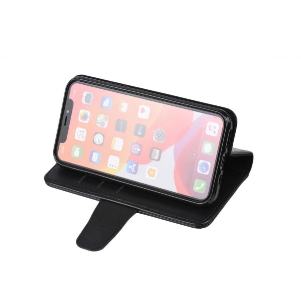 iPhone Xs Max Etui Udfoldelig Kortlomme Sort