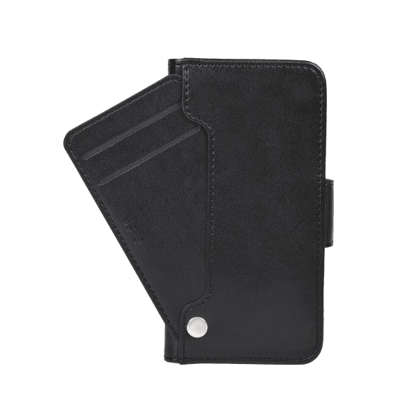 iPhone Xs Max Etui Udfoldelig Kortlomme Sort