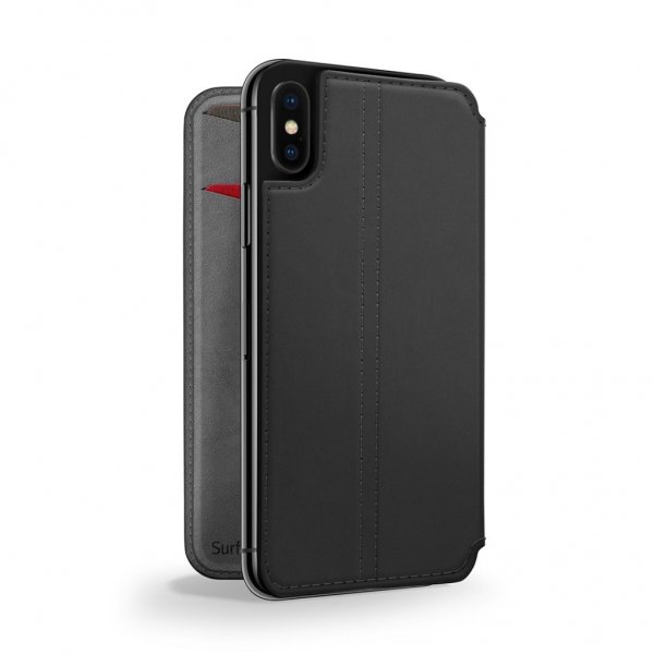 Twelve South iPhone Xs Max Pung-etui SurfacePad Sort