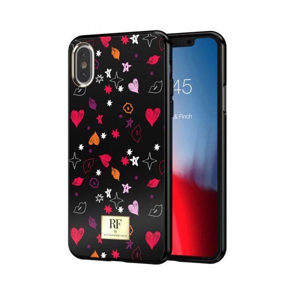 Richmond & Finch iPhone Xs Max Cover Heart And Kisses