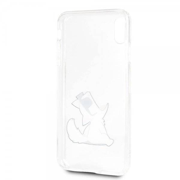 Karl Lagerfeld iPhone Xs Max Cover Fun Choupette Transparent