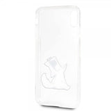 Karl Lagerfeld iPhone Xs Max Cover Fun Choupette Transparent