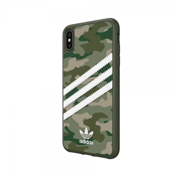 Adidas iPhone Xs Max Cover OR Moulded Case Camo FW19 Raw Green