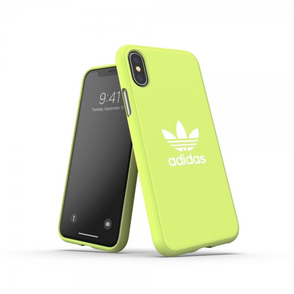 Adidas iPhone X/Xs Cover OR Moulded Case SS19 CANVAS Gul