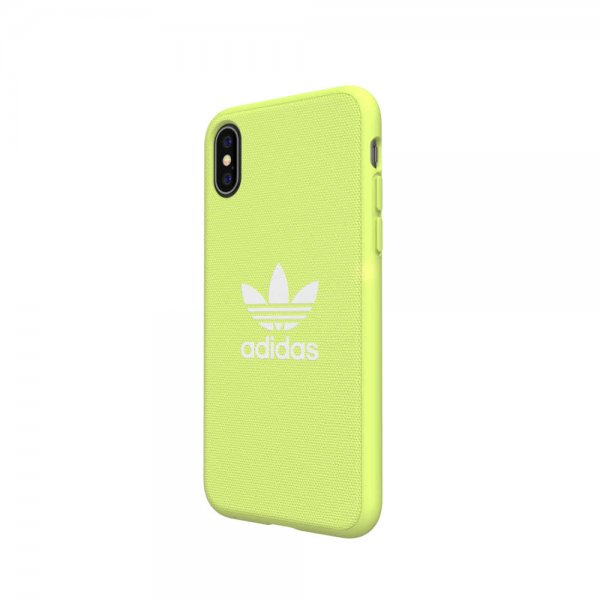 Adidas iPhone X/Xs Cover OR Moulded Case SS19 CANVAS Gul
