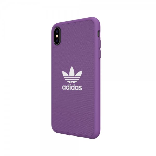 Adidas iPhone Xs Max Cover OR Moulded Case SS19 CANVAS Lilla