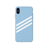 Adidas iPhone Xs Max Cover OR Moulded Case Suede FW18 Lyseblå