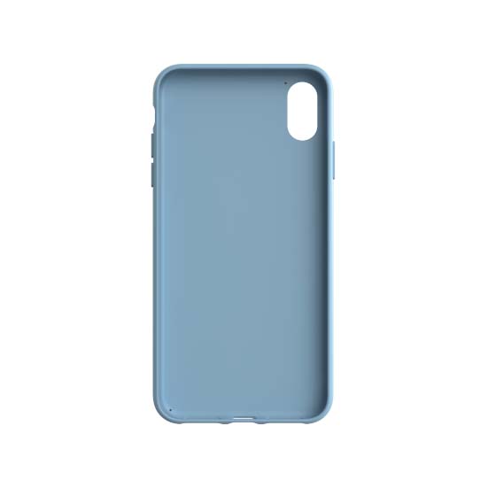 Adidas iPhone Xs Max Cover OR Moulded Case Suede FW18 Lyseblå