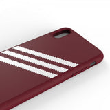 Adidas iPhone Xs Max Cover ELLER 3-Stripes Snap Case Ruskind SS19 Rød