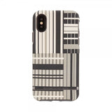 Richmond & Finch iPhone Xs Max Cover Platinum Stripes