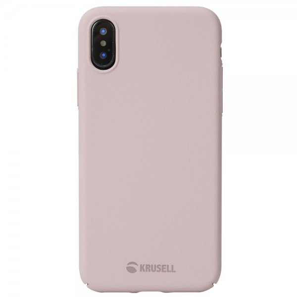 Krusell iPhone Xs Max Cover Sandby Cover Dusty Pink