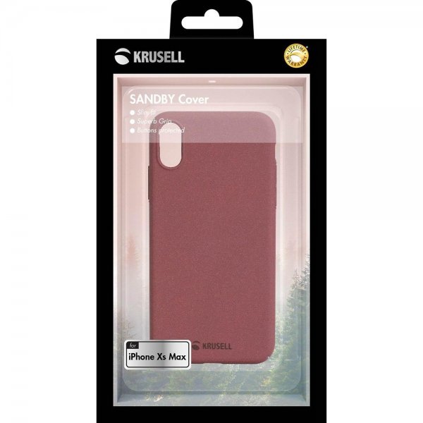 Krusell iPhone Xs Max Skal Sandby Cover Rust