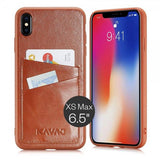 Kavaj iPhone Xs Max Cover Tokyo Brun