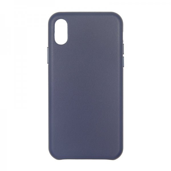 iPhone X/iPhone Xs Cover Læder Blå