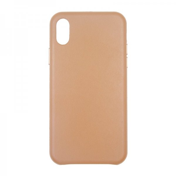 iPhone X/iPhone Xs Lædercover Brun