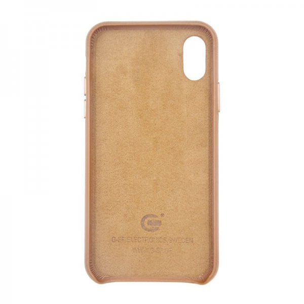 iPhone X/iPhone Xs Lædercover Brun