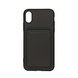 iPhone X/iPhone Xs Cover Kortholder Sort
