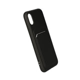 iPhone X/iPhone Xs Cover Kortholder Sort
