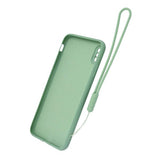 iPhone X/iPhone Xs Cover Silikone med Ringholder Grøn