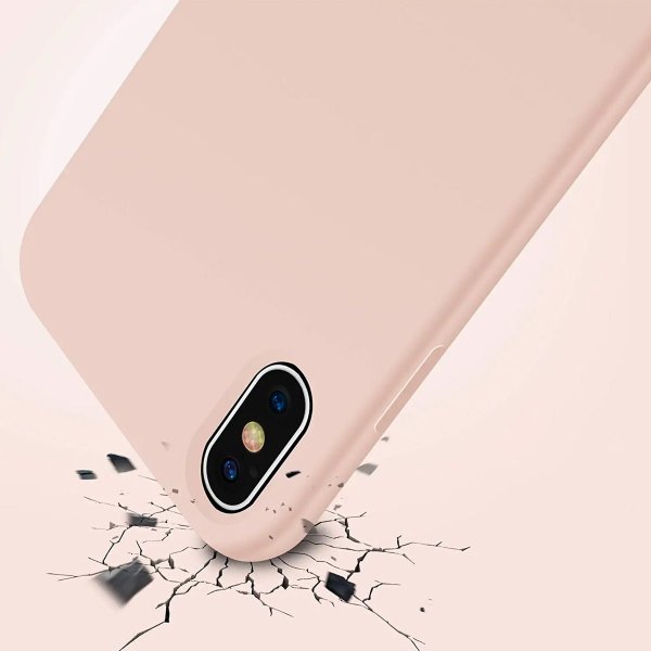 Rvelon iPhone X/iPhone Xs Cover Silikone Beige