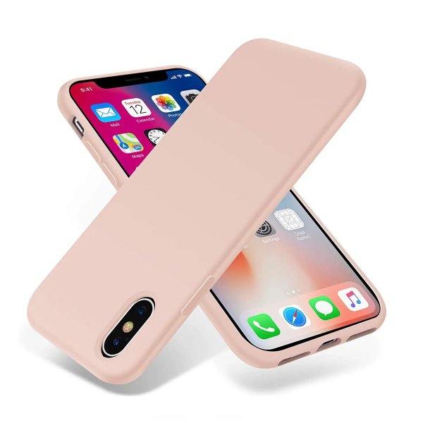 Rvelon iPhone X/iPhone Xs Cover Silikone Beige