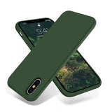 Rvelon iPhone X/iPhone Xs Cover Silikone Grøn