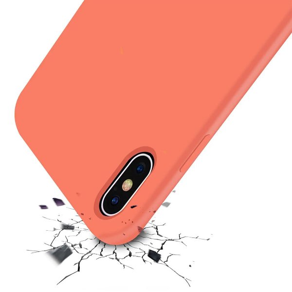 Rvelon iPhone X/iPhone Xs Cover Silikone Rosa