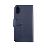 Rvelon iPhone X/iPhone Xs Cover Udklappeligt Kortrum Blå