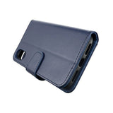 Rvelon iPhone X/iPhone Xs Cover Udklappeligt Kortrum Blå