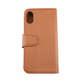 Rvelon iPhone X/iPhone Xs Etui udfoldeligt kortrum brunt