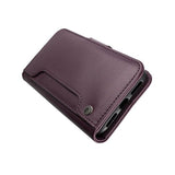 Rvelon iPhone X/iPhone Xs Cover Udklappeligt Kortrum Lilla