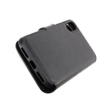 Rvelon iPhone X/iPhone Xs Cover Med Udklappeligt Kortrum Sort