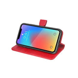 iPhone X/iPhone Xs Etui med Stativ Rød