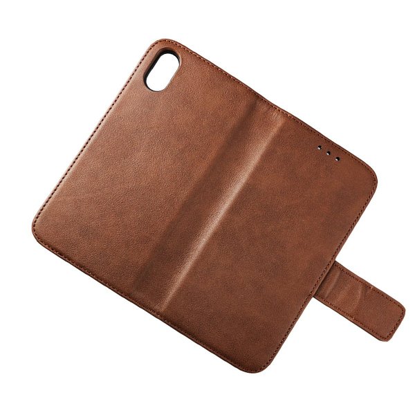 Rvelon iPhone X/iPhone Xs Cover Ægte Læder Brun