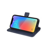 iPhone X/iPhone Xs Etui med Aftageligt Cover Blå