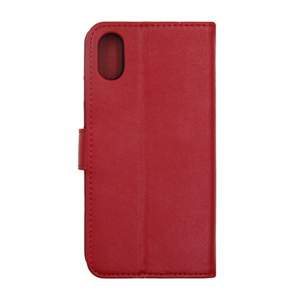 iPhone X/iPhone Xs Etui med aftageligt Cover Rød