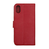 iPhone X/iPhone Xs Etui med aftageligt Cover Rød