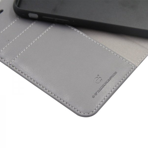 iPhone X/iPhone Xs Etui med Aftageligt Cover Grå
