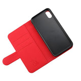 Rvelon iPhone X/iPhone Xs Cover Magnetisk Aftageligt Etui Rød