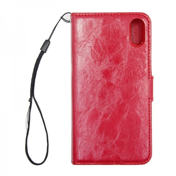 iPhone X/iPhone Xs Etui Magnetisk Aftageligt Cover Rød