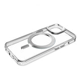 Decoded iPhone 15 Skal Genanvendt Plast Transparent Loop Stand Bagcover Klar