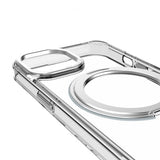 Decoded iPhone 15 Skal Genanvendt Plast Transparent Loop Stand Bagcover Klar