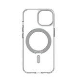 Decoded iPhone 15 Skal Genanvendt Plast Transparent Loop Stand Bagcover Klar