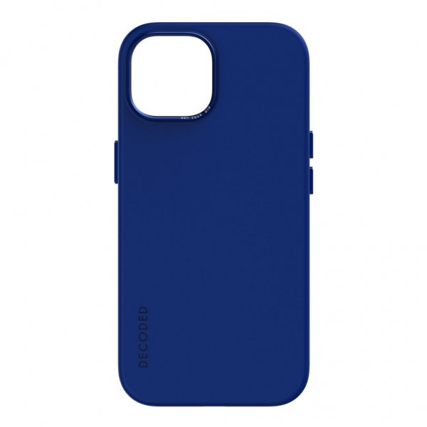 Decoded iPhone 15 Plus Skal Silikone Bagcover Galactic Blue
