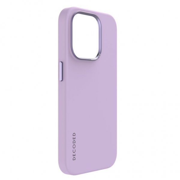 Decoded iPhone 15 Pro Cover Silikone Bagcover Lavender