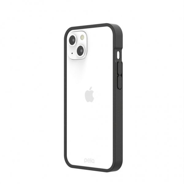 Pela iPhone 13 Cover Eco Friendly Klar Sort