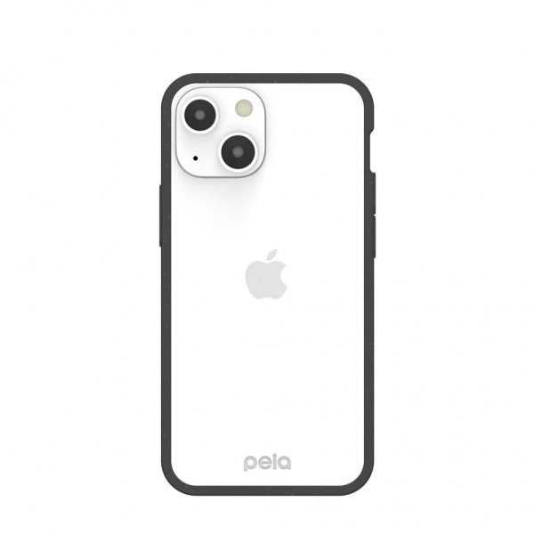 Pela iPhone 13 Mini Cover Clear Grøn