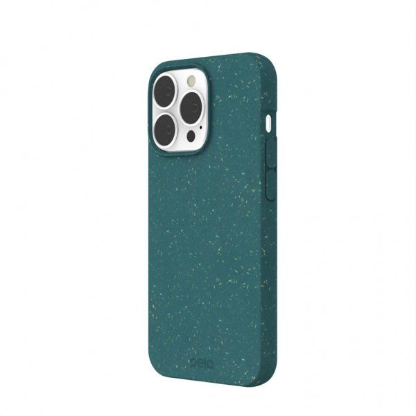 Pela iPhone 13 Pro Cover Eco Friendly Classic Grøn