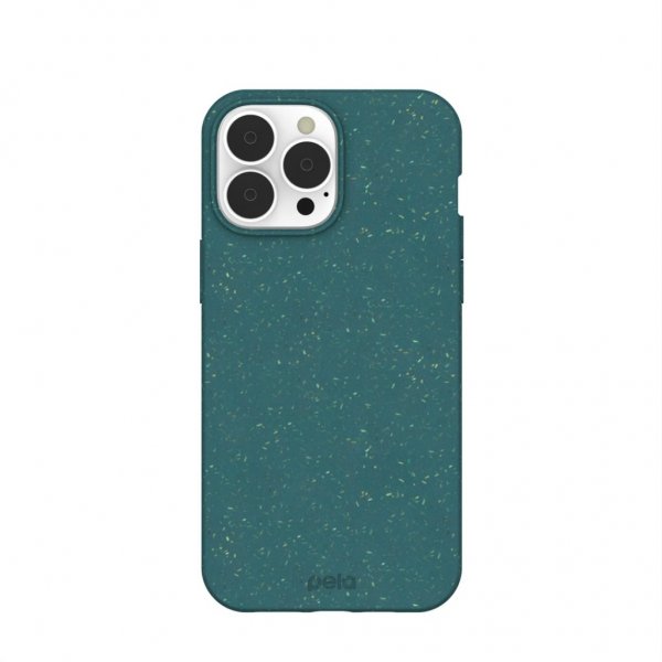 Pela iPhone 13 Pro Max Cover Eco Friendly Classic Grøn