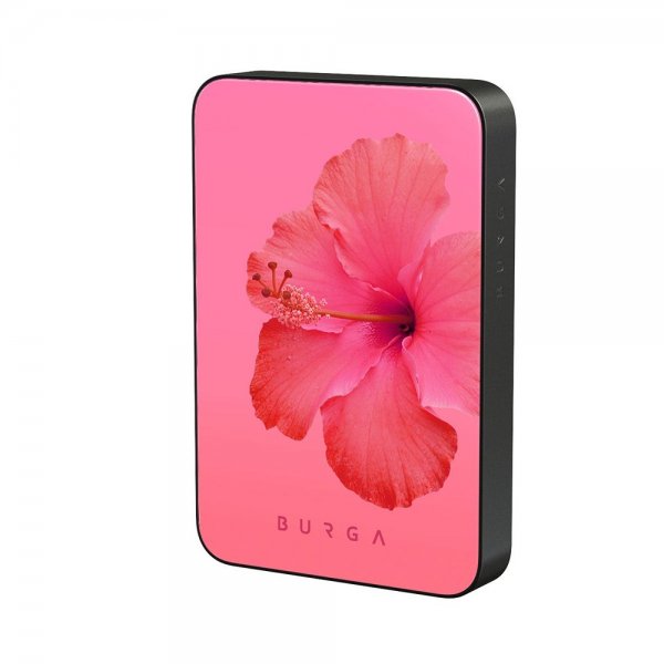 Burga Powerbank MagSafe 5000 mAh Island Girl Metalgrå